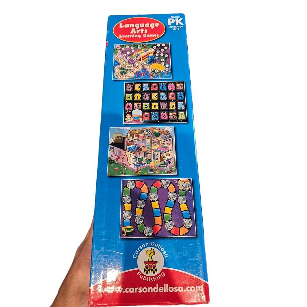 Language Arts Learning Games Pk pre owned, complete reading skills pre k - Picture 3 of 6